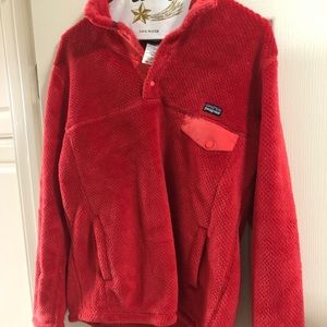 Red Youth Patagonia Pullover